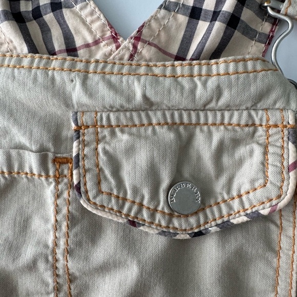 Burberry Kids Unisex Tan Overalls Size 3 - Picture 3 of 7